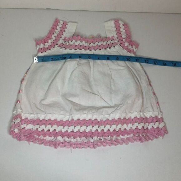 Baby Girls Dress Top Size 2 MX Pink White Multicolor MX Mexican - Picture 4 of 8